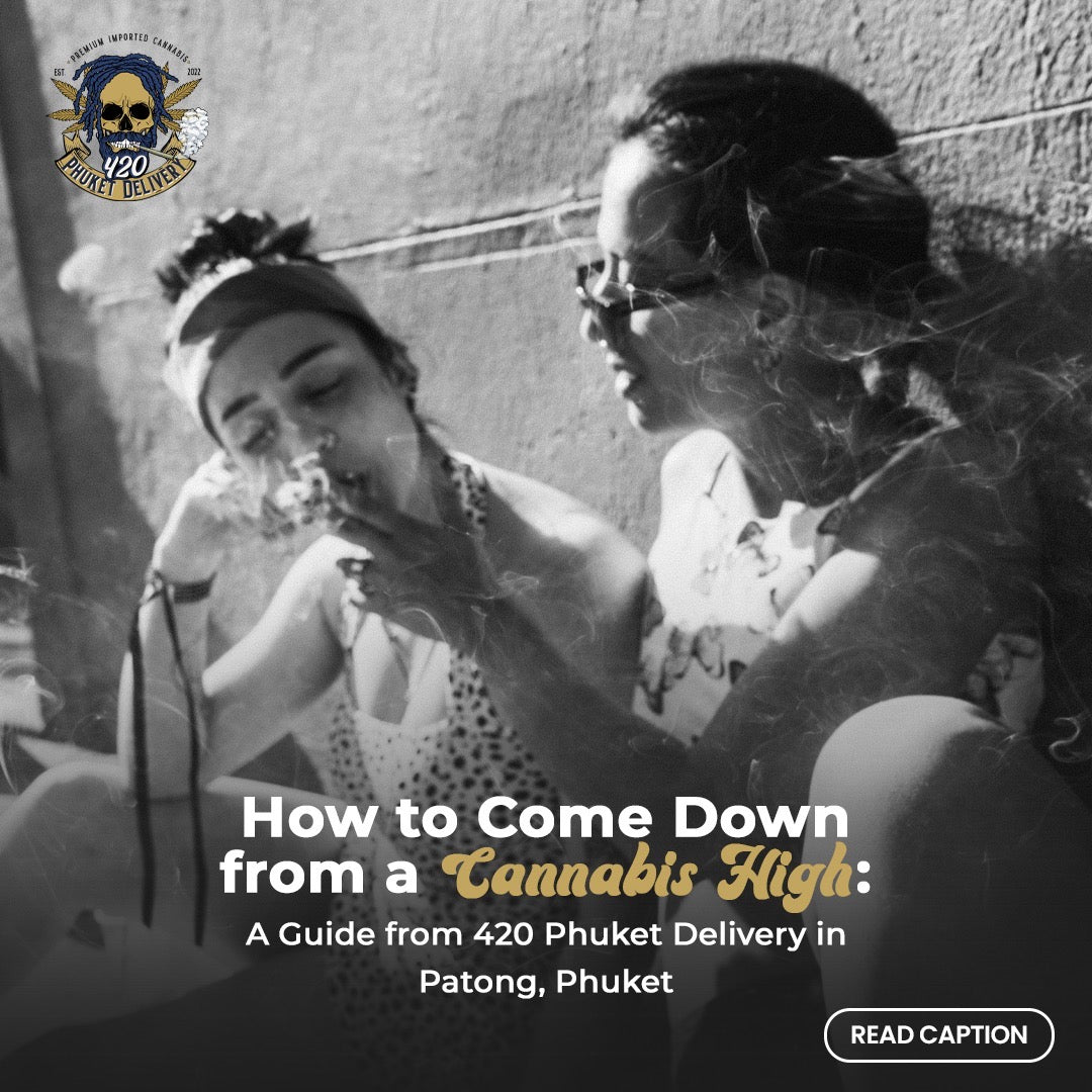 How to Come Down from a Cannabis High: A Guide from 420 Phuket Delivery in Patong, Phuket