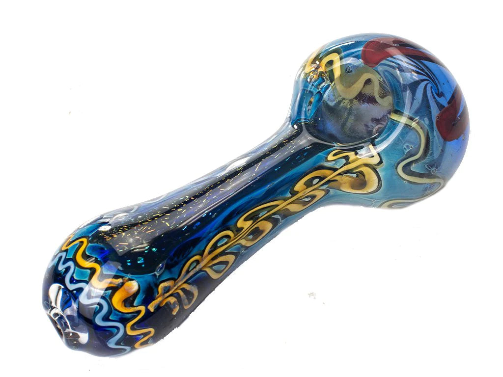Colorful glass pipe